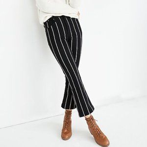 Madewell Cali Demi Stripe Bootcut Jeans Sz 27